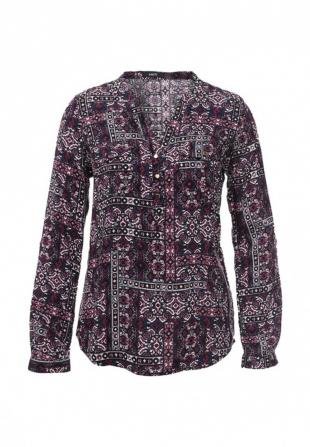 Фиолетовые блузки, блуза mim, осень-зима 2016/2017