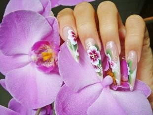 Дизайн ногтей, китайская роспись ногтей